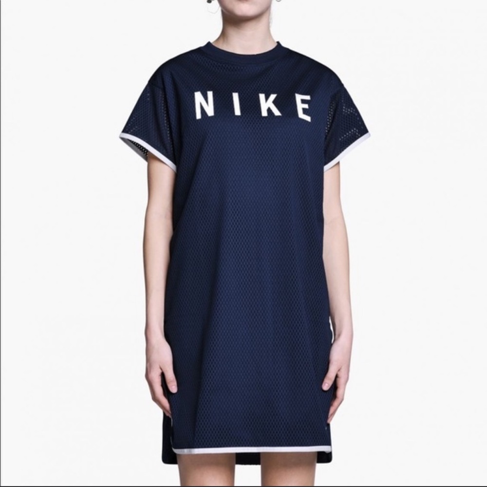 Nike Blue Jersey Dress Size XS Host Pick 🎉 - Picture 1 of 10